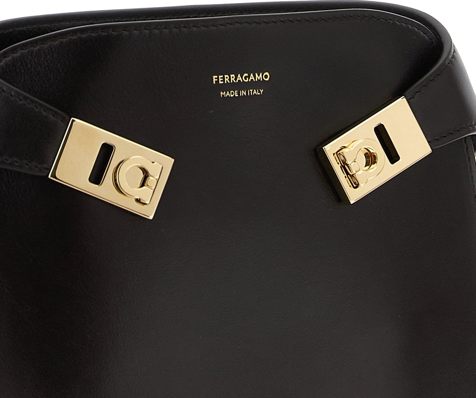 Brown Calfskin Crossbody Bag - 3