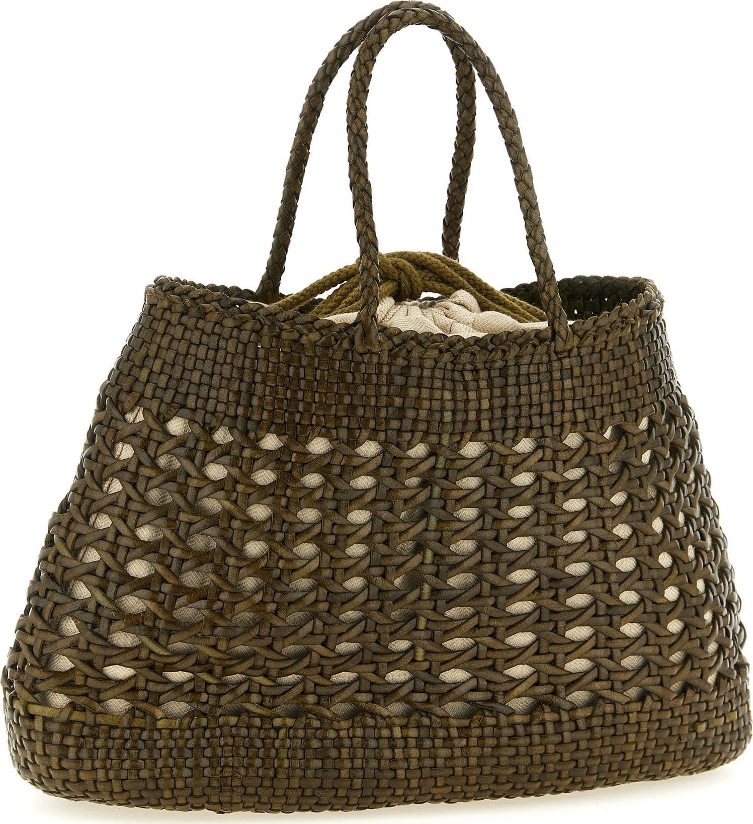 Bicolor Calfskin Handbag - 2