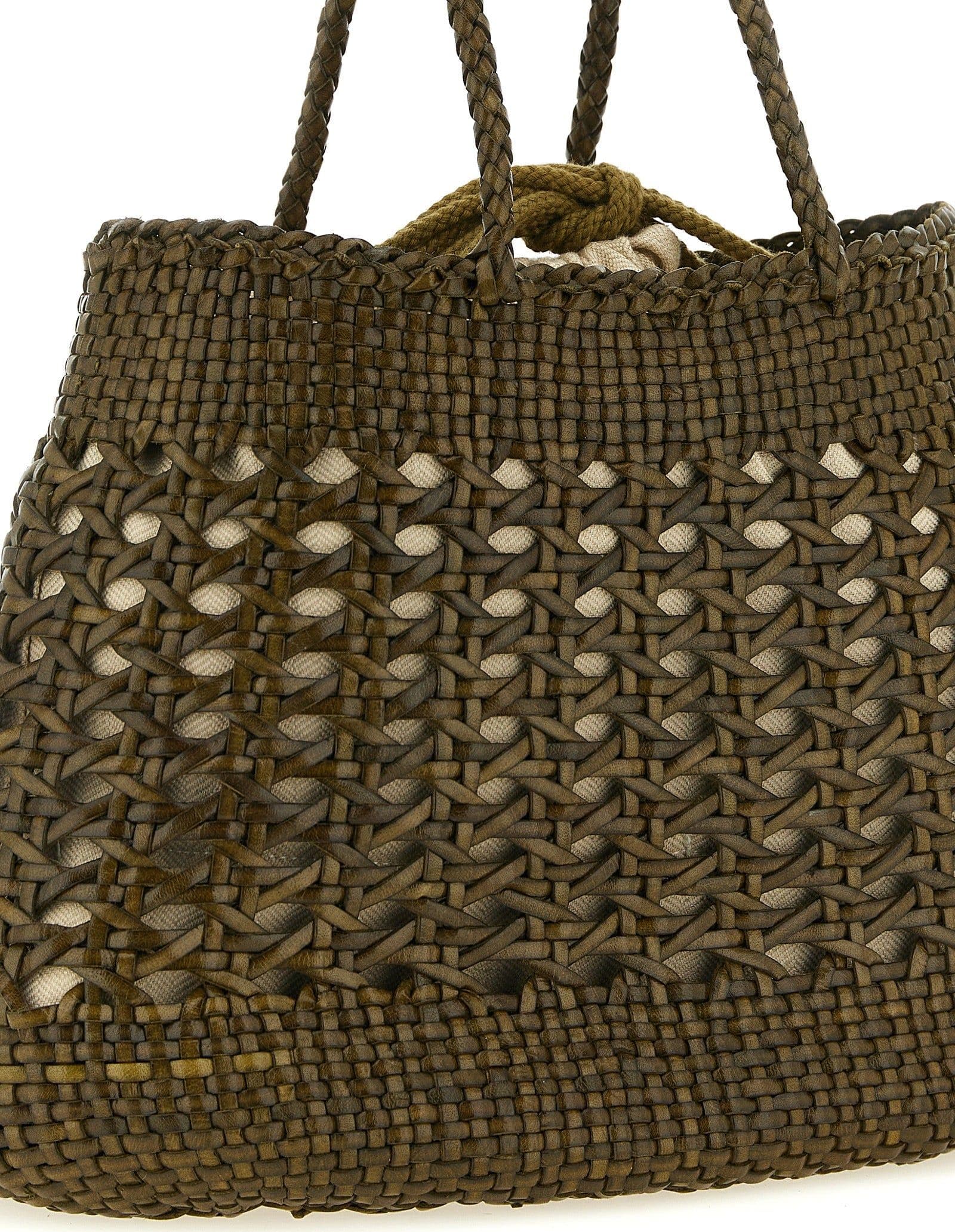 Bicolor Calfskin Handbag - 3
