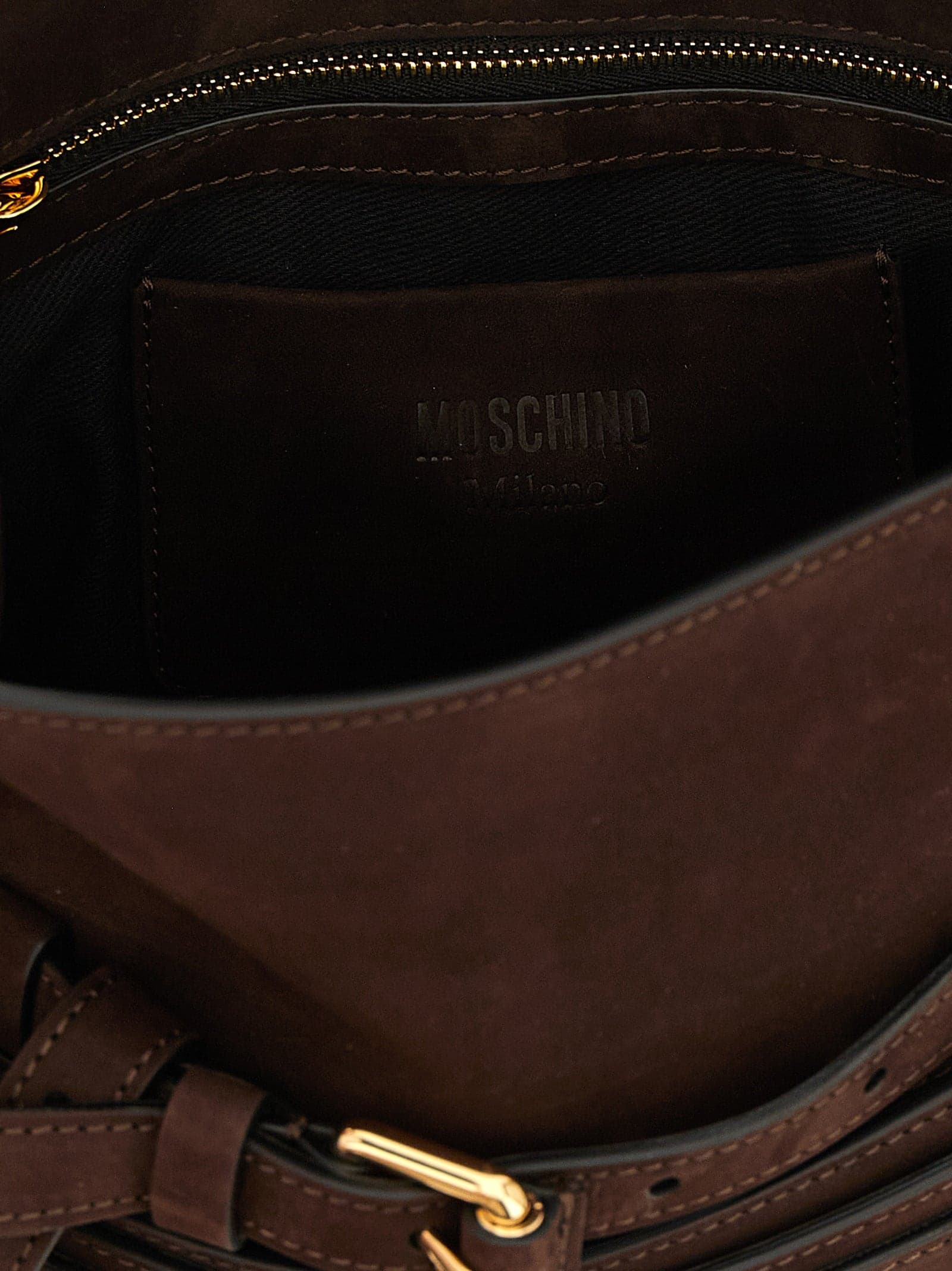 Brown Calfskin Handbag - 4