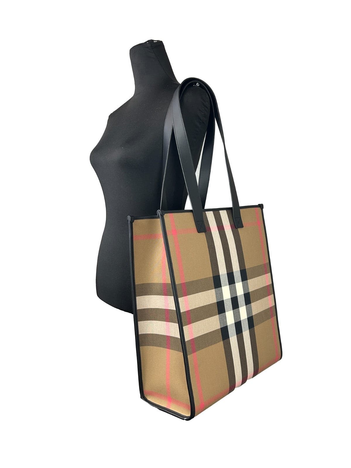 Burberry Medium NS Book Tote Bag Purse - 4