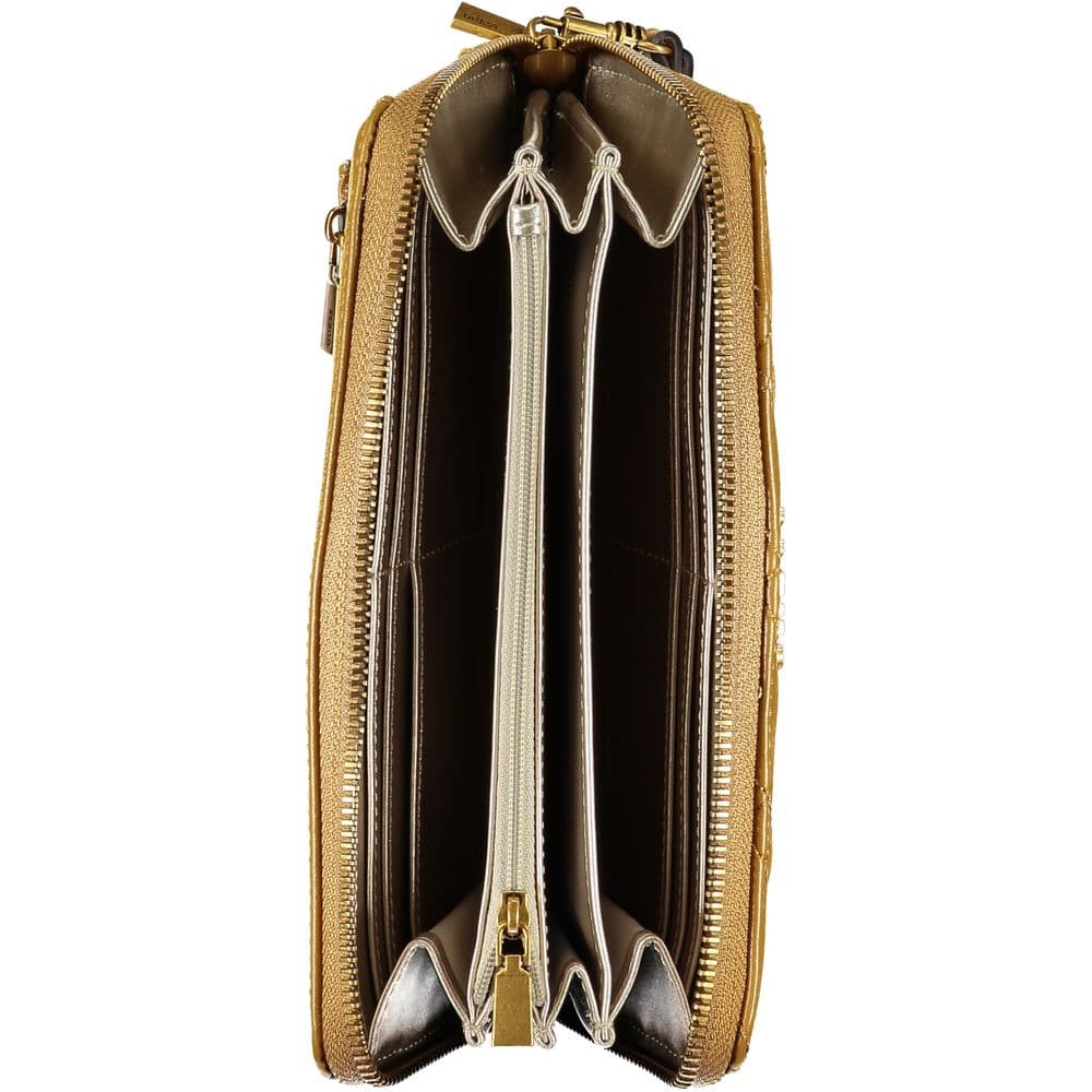Yellow Polyurethane Women Wallet - 3