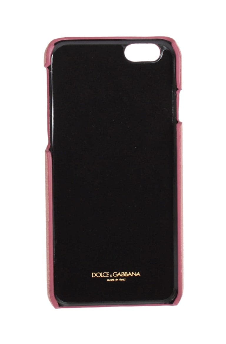 Pink Leather Heart Phone Cover - 3