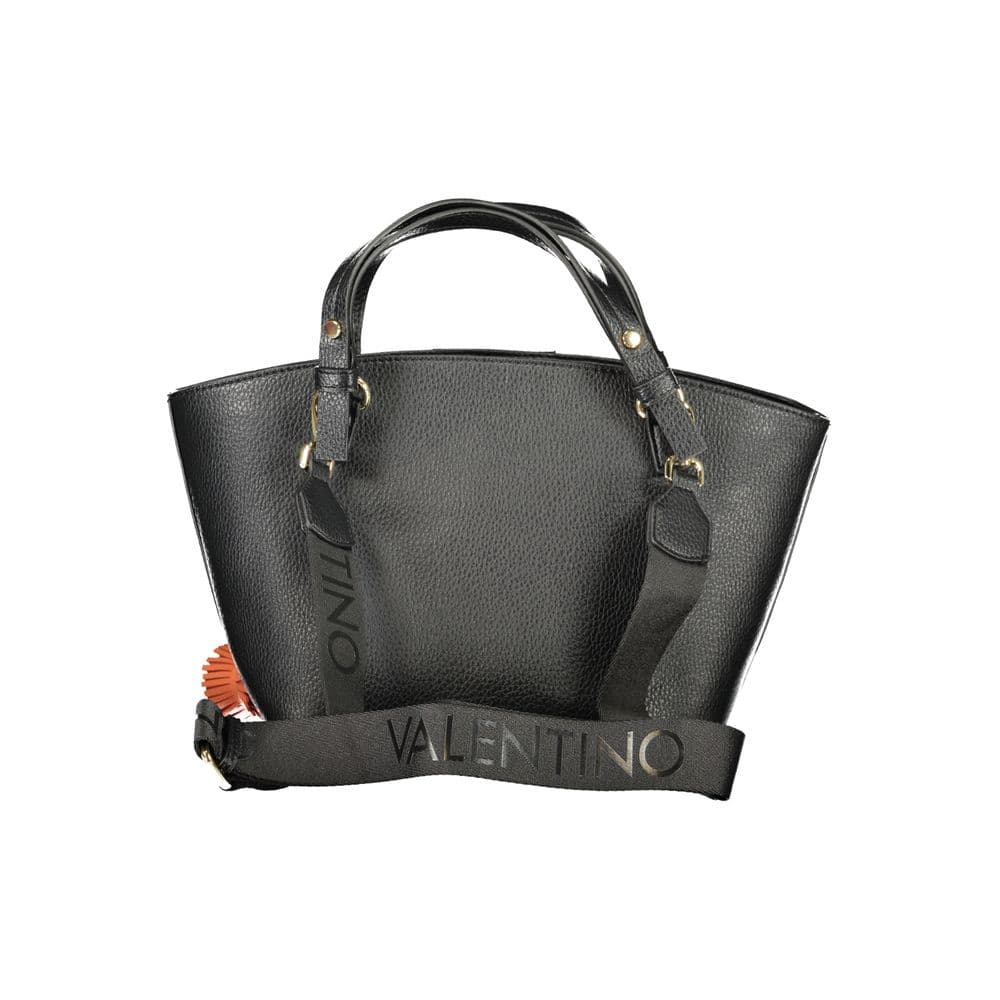 Black Polyurethane Women's Bag - 2
