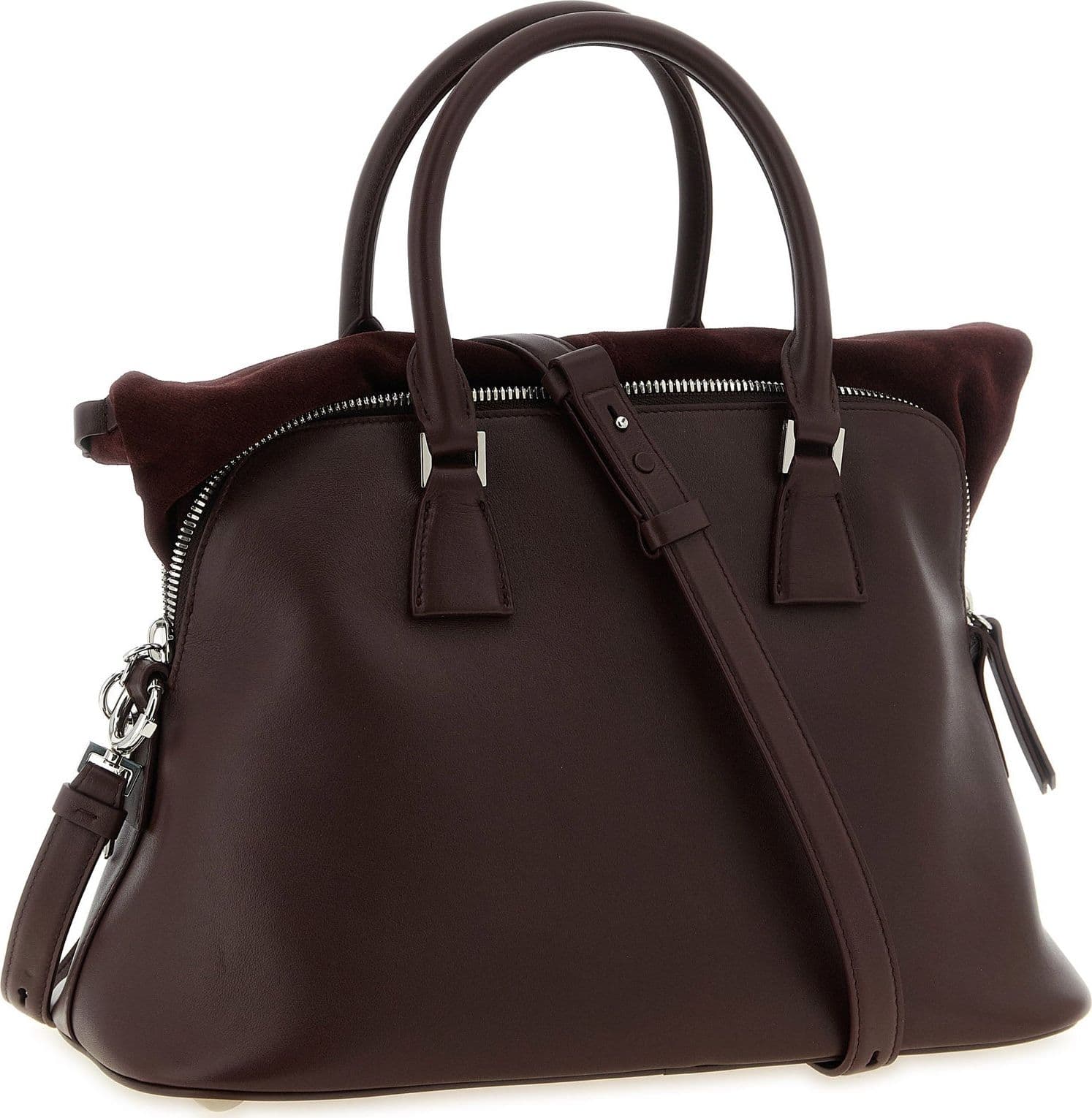 Bordeaux Calfskin Shoulder Bag - 2