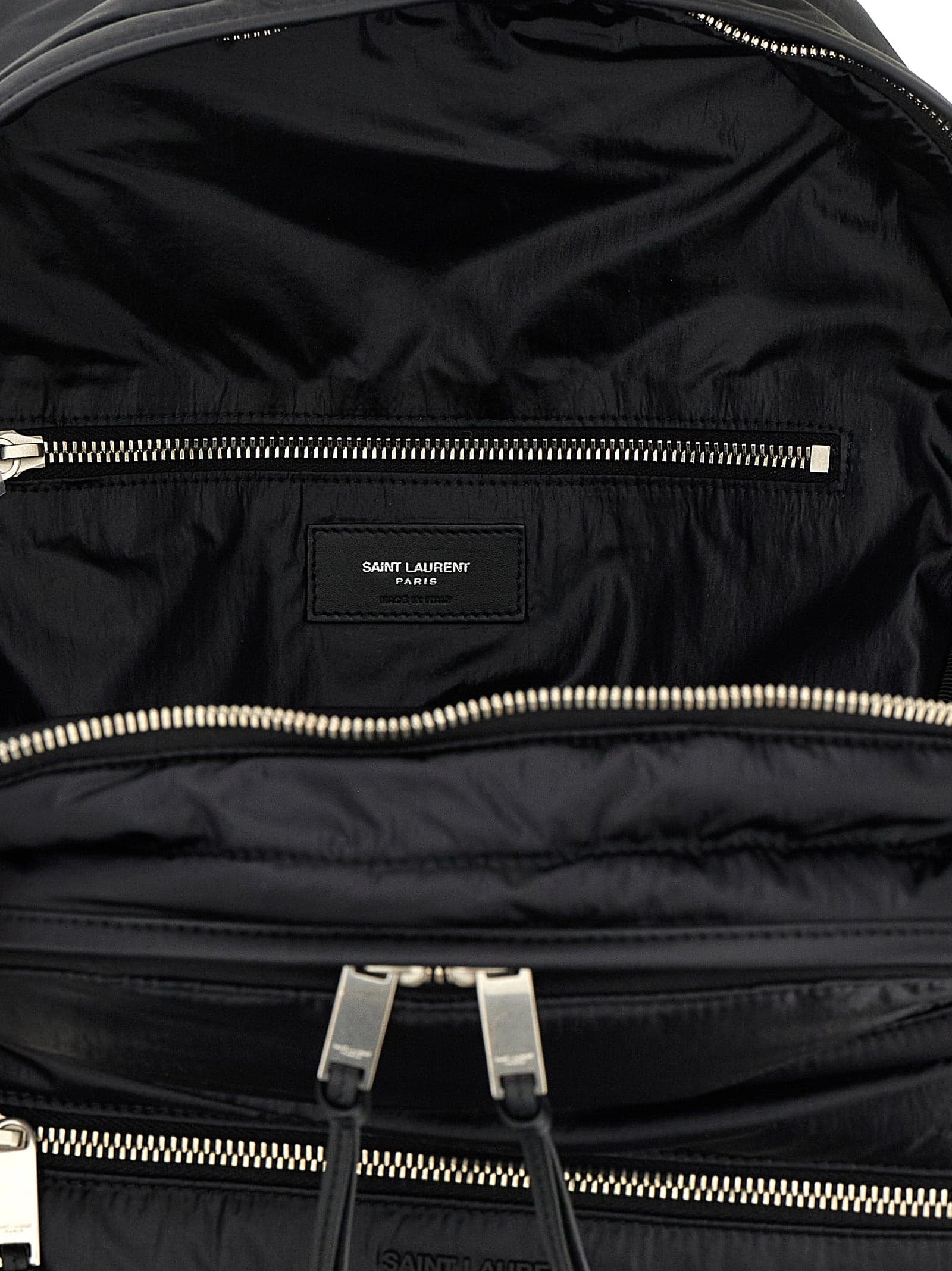 Black Calfskin Backpack - 4