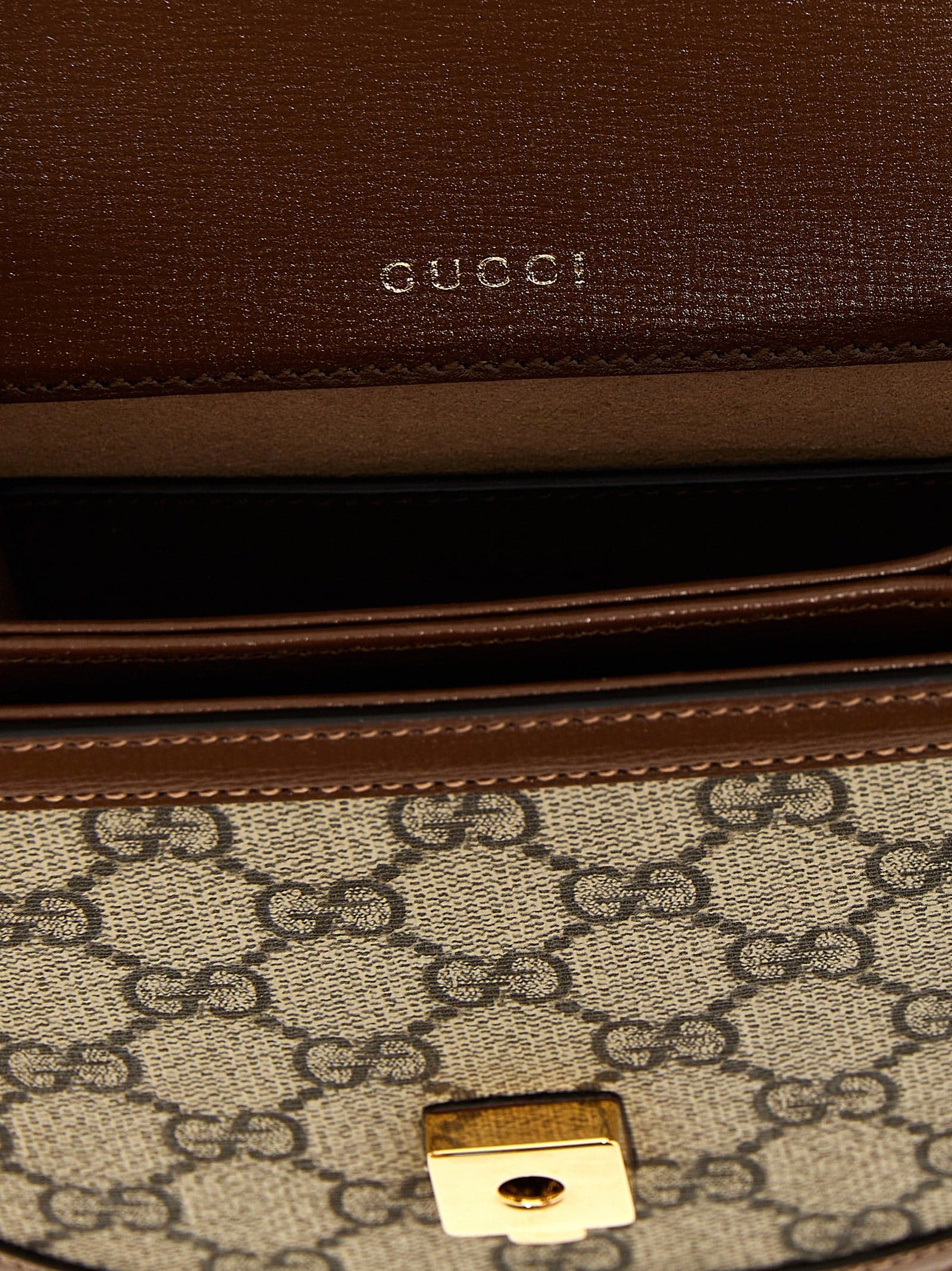 Brown Polyethylene Handbag - 4