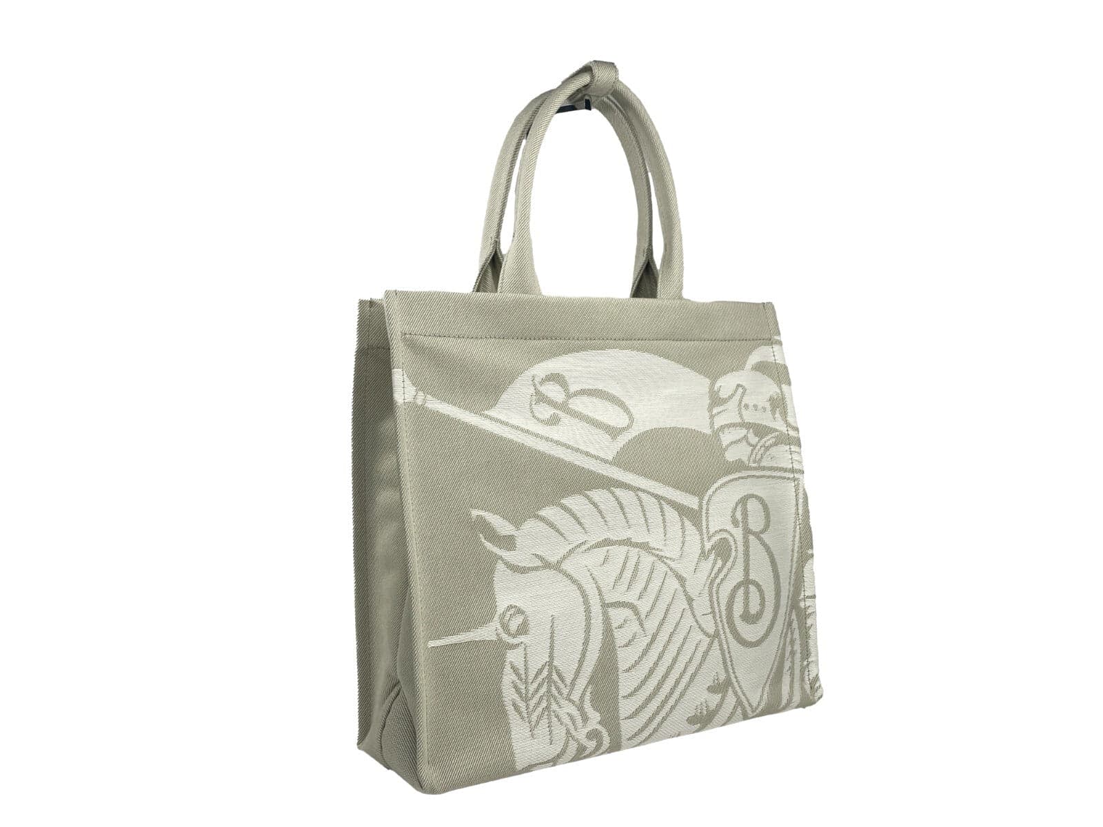 Burberry EKD Canvas Tote Bag With Coin Pouch - 2