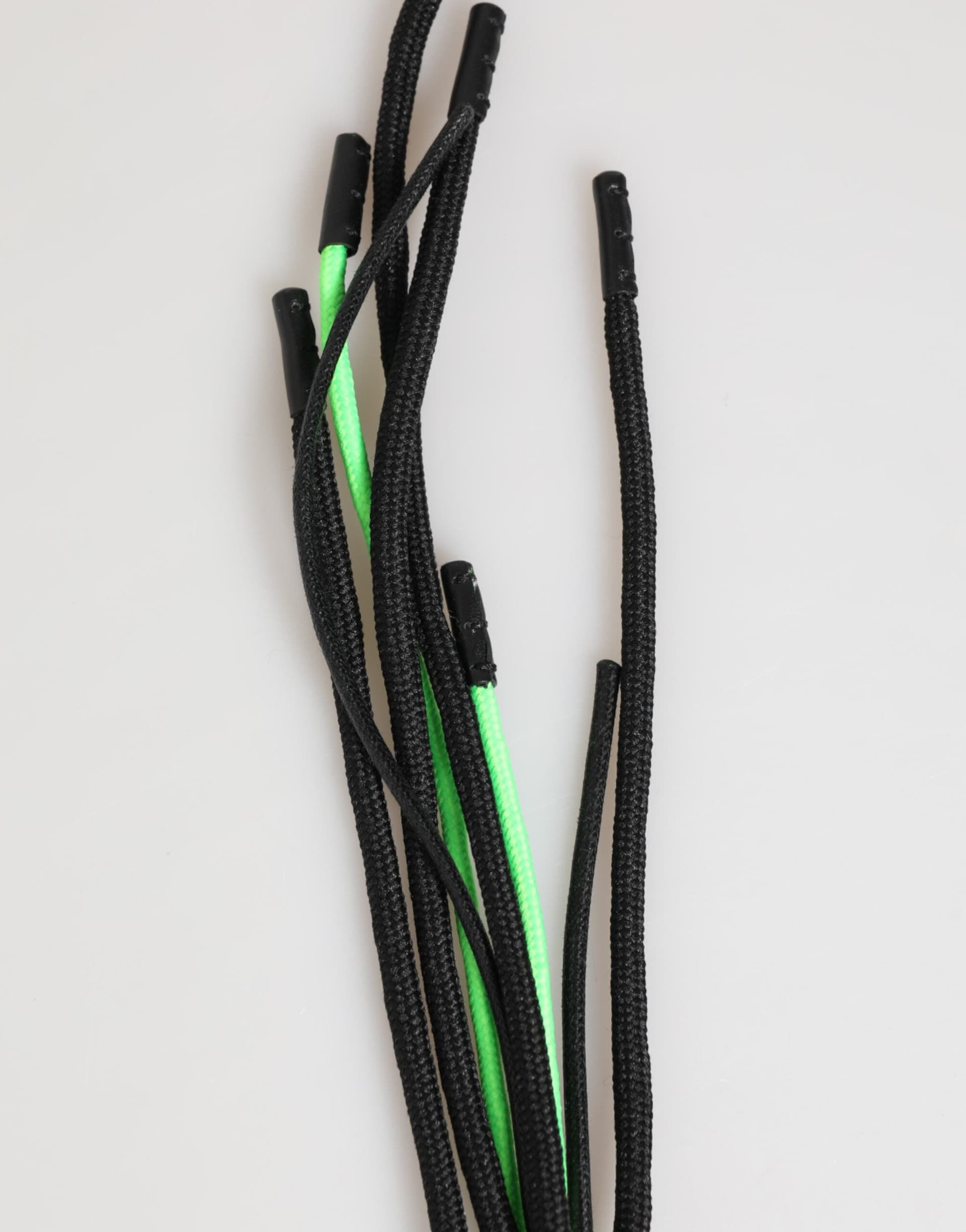 Multicolor Polyester Tape String DG Logo Keychain Keyring - 5