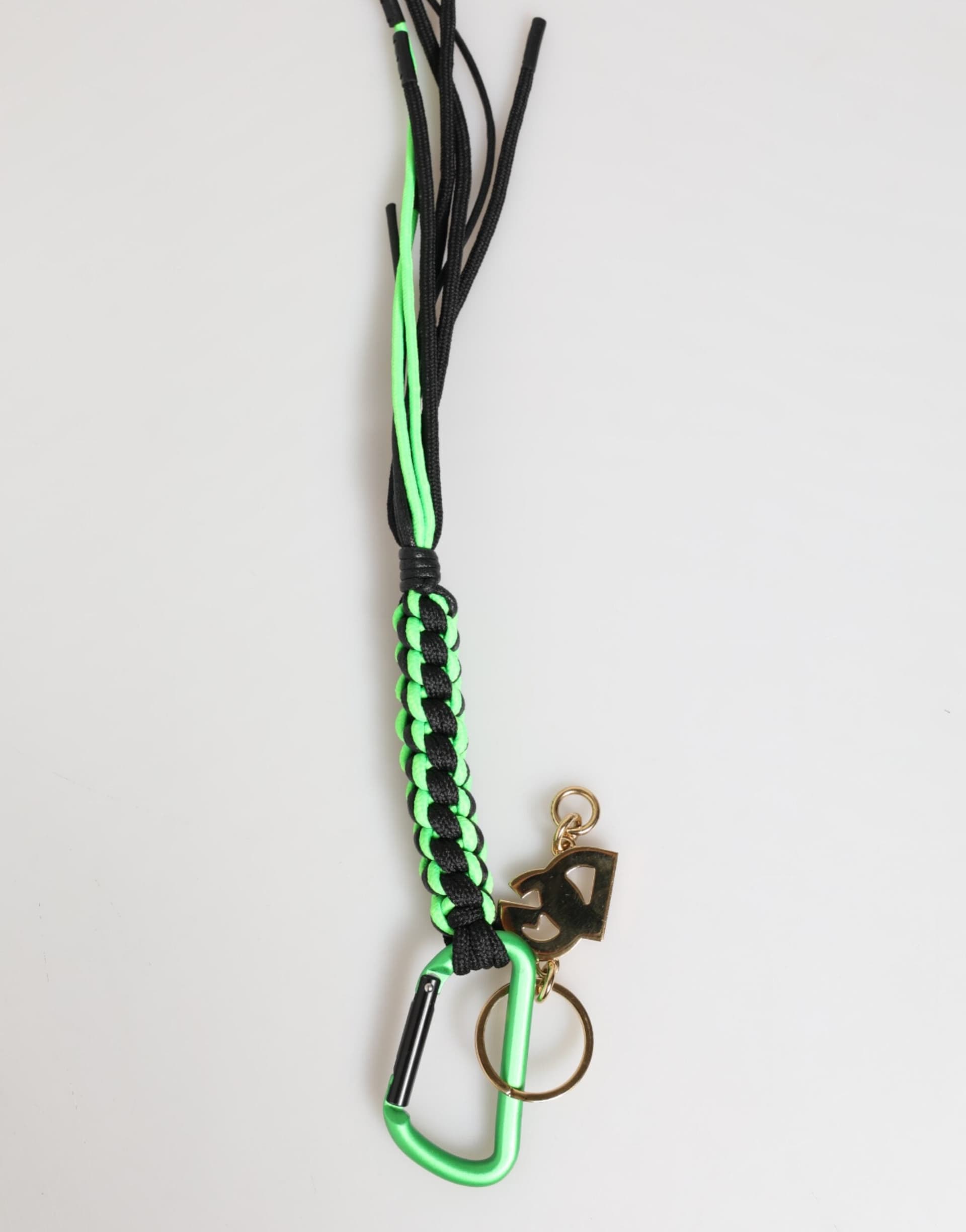 Multicolor Polyester Tape String DG Logo Keychain Keyring - 6