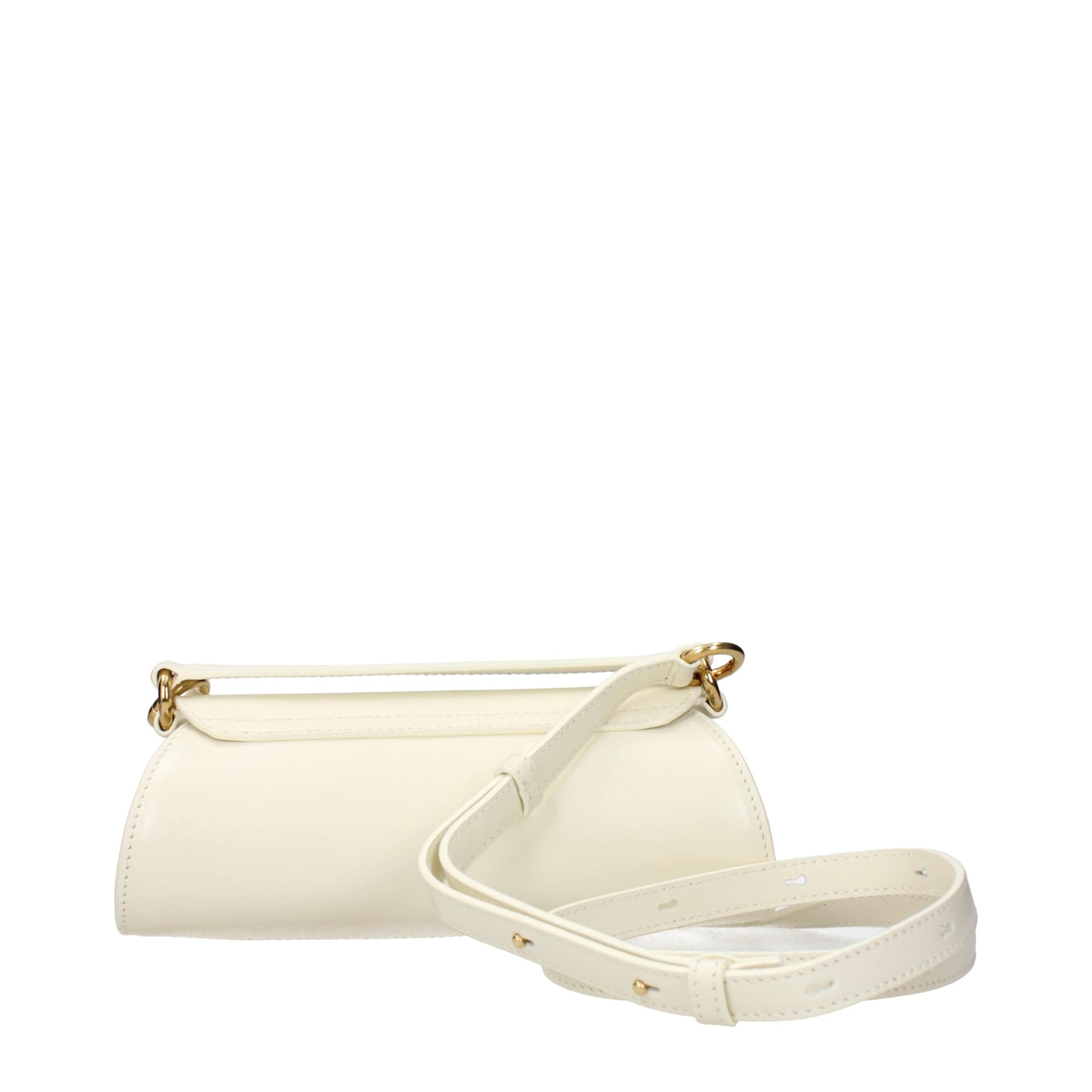 Beige Leather Handbag - 2