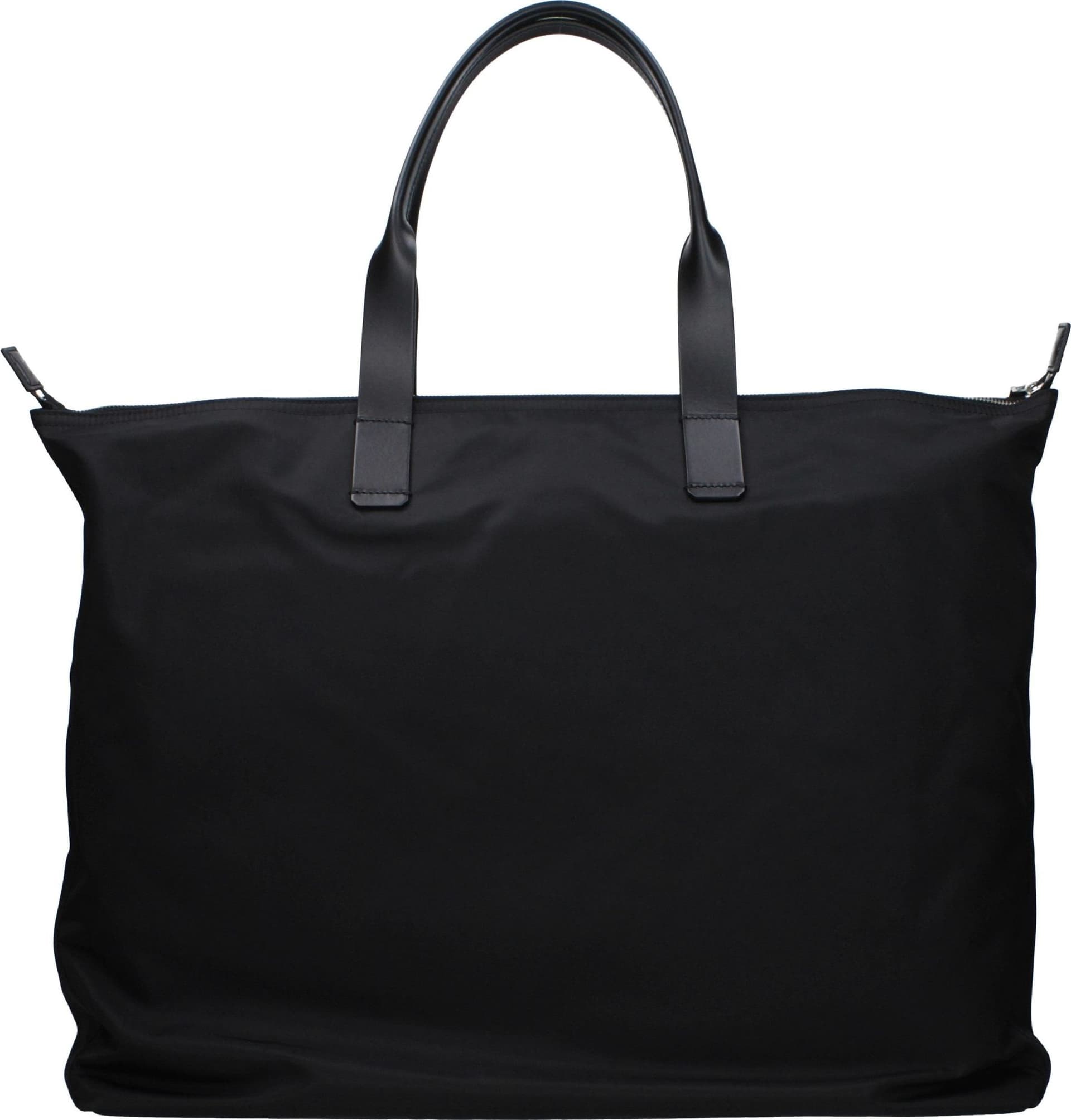 Black Nylon Shoulder Bag - 3