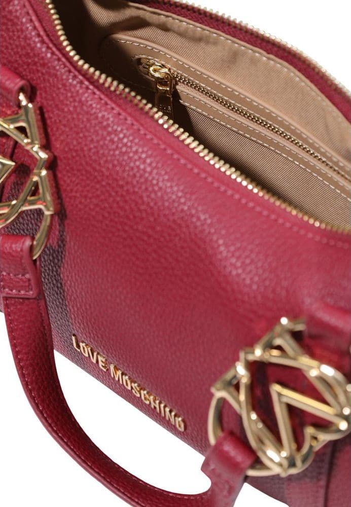 Purple Polyethylene Handbag - 5