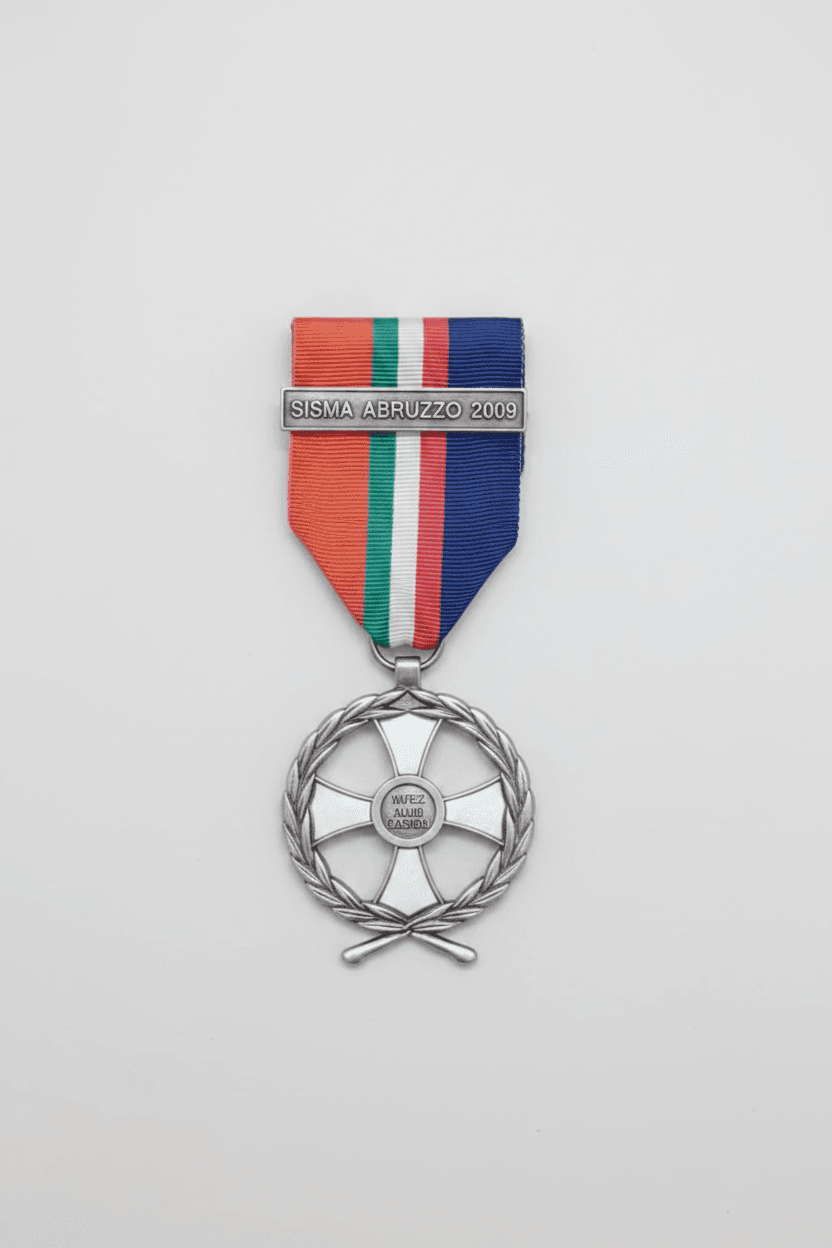 Medaglia Commemorativa Croce Rossa SISMA ABRUZZO 2009 - 6