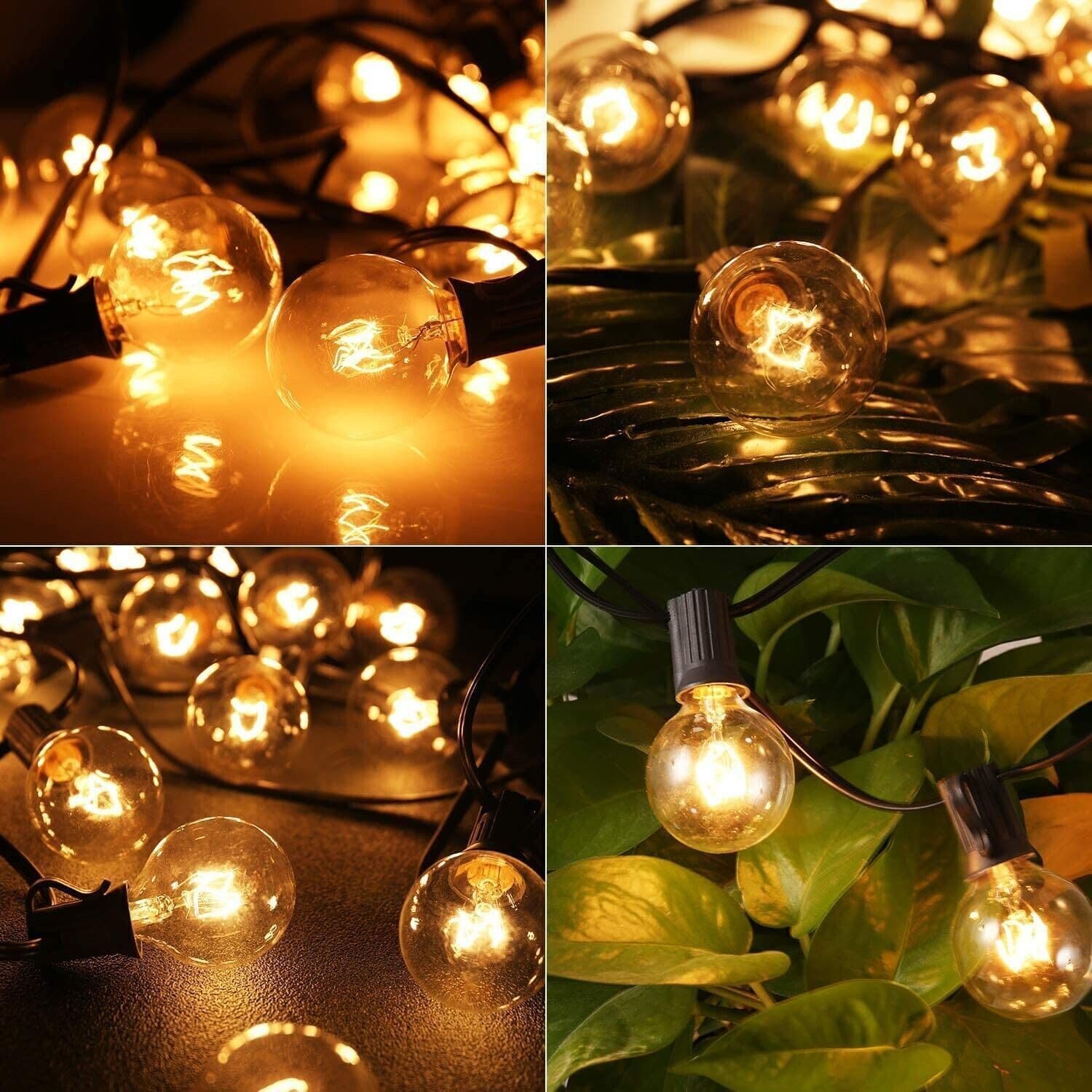 TOMSHINE Catena Luminosa, 8M Stringa Luci Natalizie Catene Luminose Impermeabile - 3