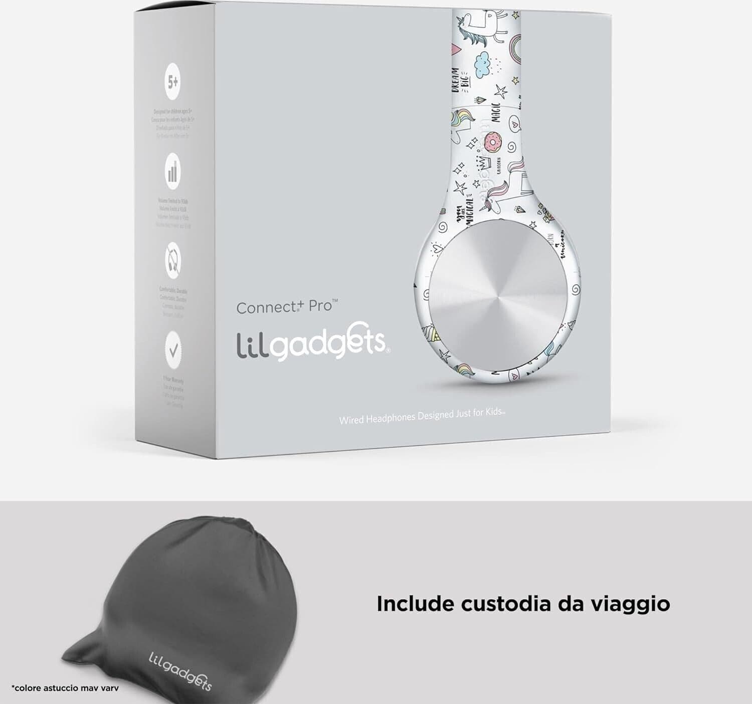 Lilgadgets Connect+Pro Cuffie per ragazze per la scuola - Progettate pensando - 5