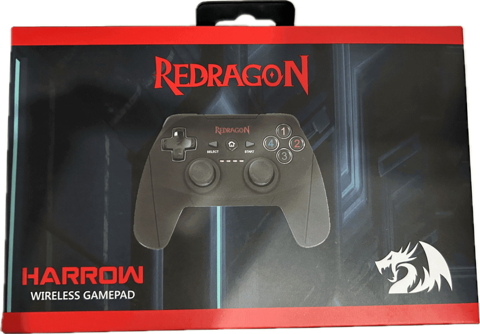 CONTROLLER GAMEPAD WIRELESS REDRAGON Harrow G808 compatibile con PC e PS3 - 6