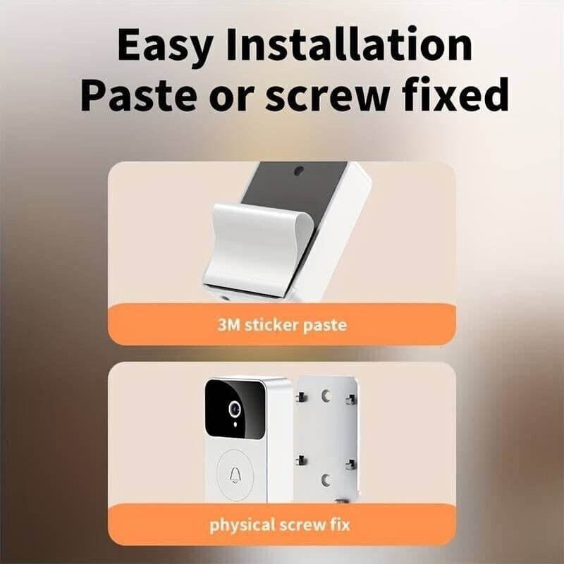 Campanello Video Remoto Senza Fili, App per la Casa Bianca Condivisione - 6