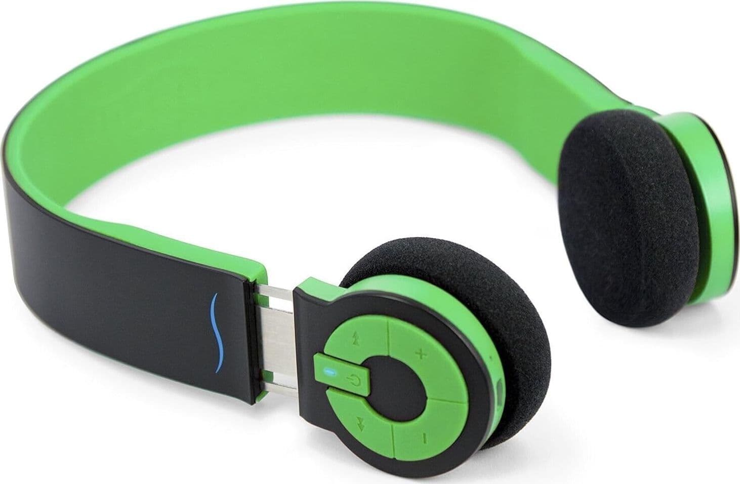 Hi-Fun HFHIEDO - Cuffia Bluetooth, Colore Verde - 3