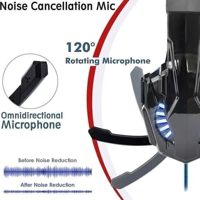 Cuffie MAYSEN A7 gaming cablate microfono regolabile e controllo volume - 3