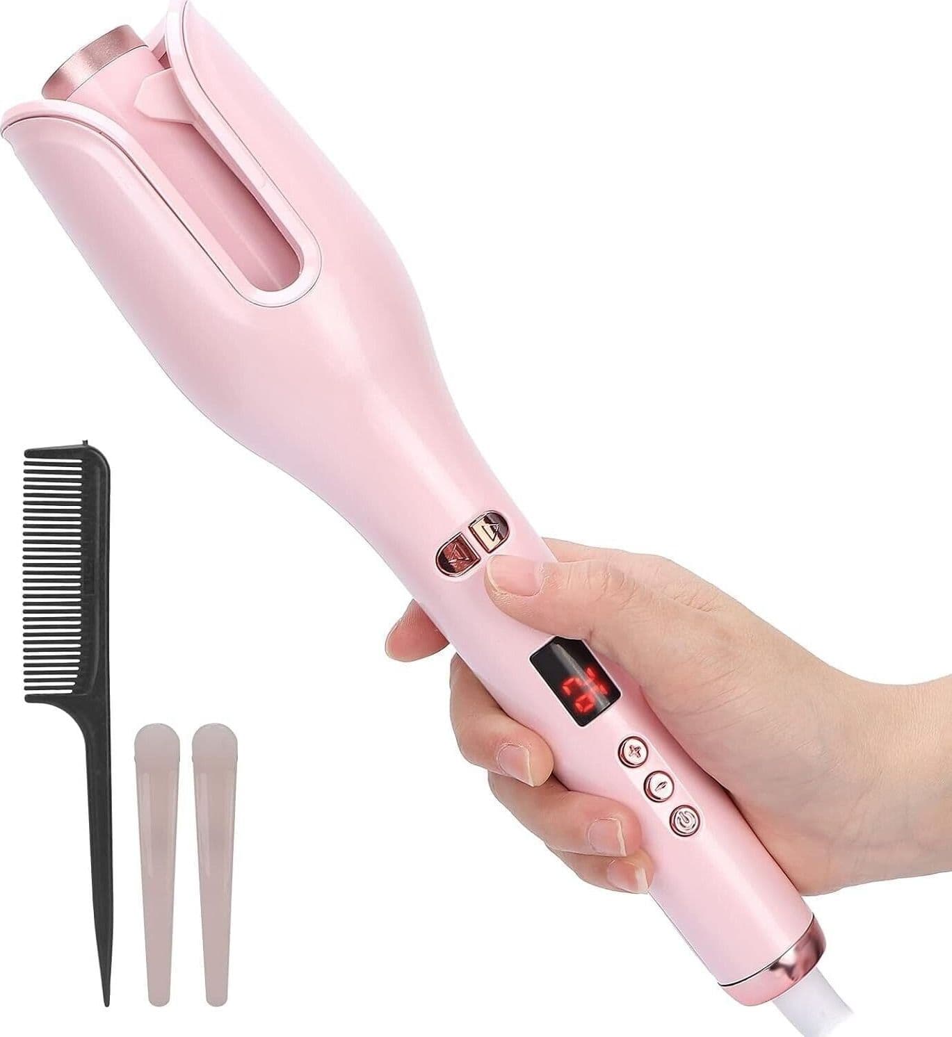 Bigodino Automatico, Rotante Arricciacapelli A Botte con Isolamento Termico - 4