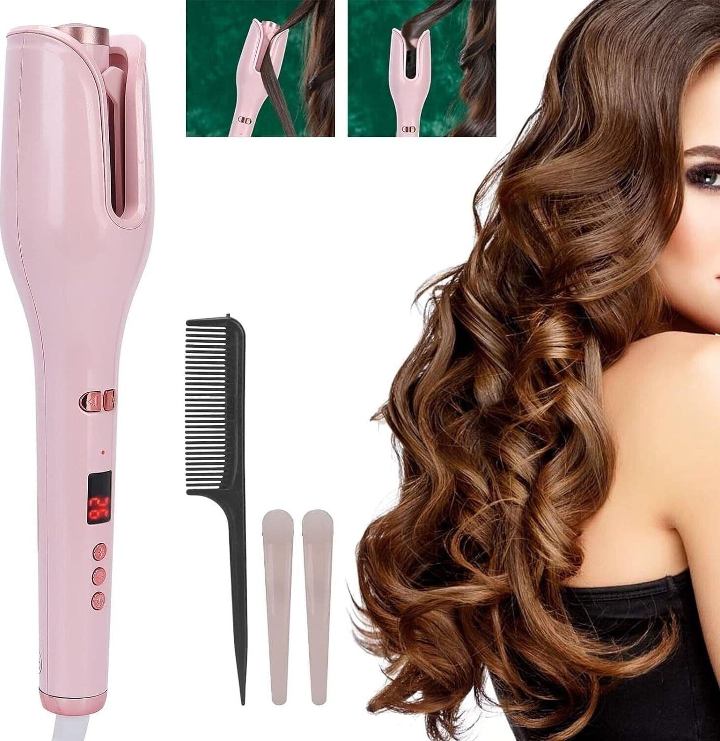 Bigodino Automatico, Rotante Arricciacapelli A Botte con Isolamento Termico - 5