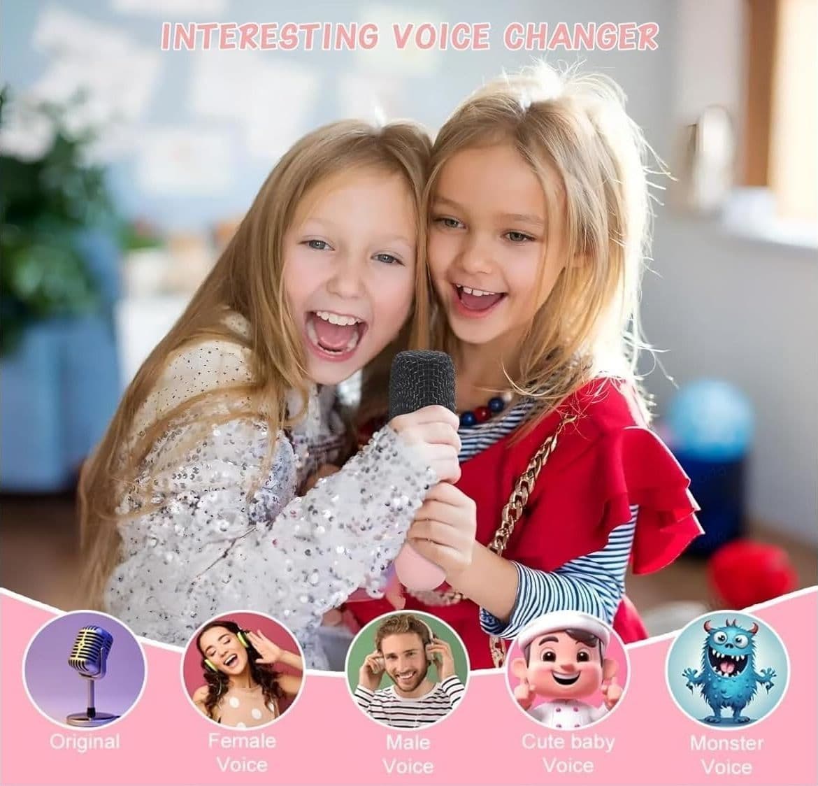 K12 Bluetooth Karaoke Machine Sistema di altoparlanti PA portatile 5.3 con 1-2 m - 3