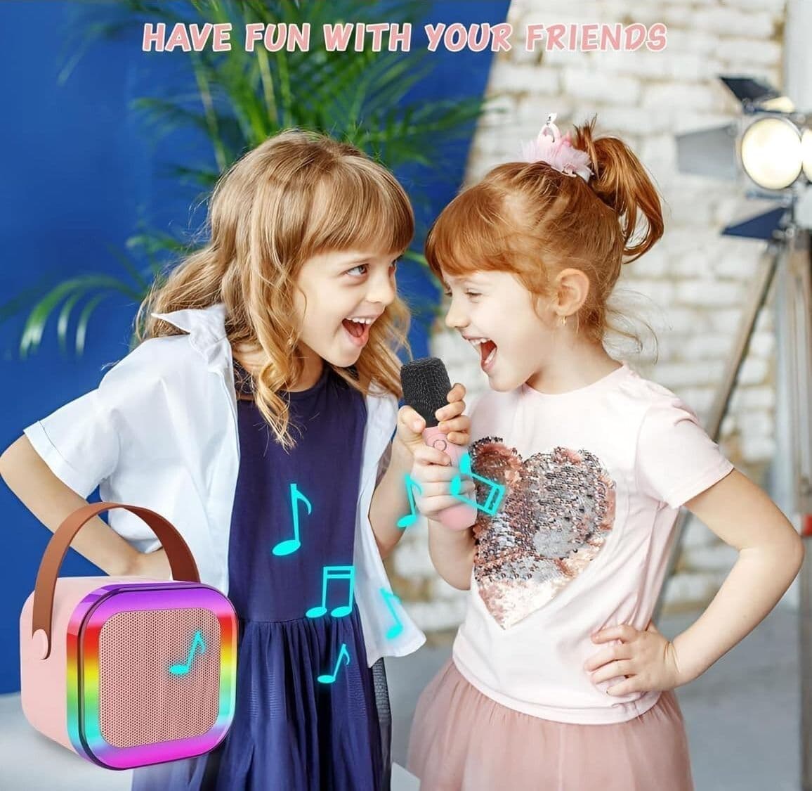 K12 Bluetooth Karaoke Machine Sistema di altoparlanti PA portatile 5.3 con 1-2 m - 4