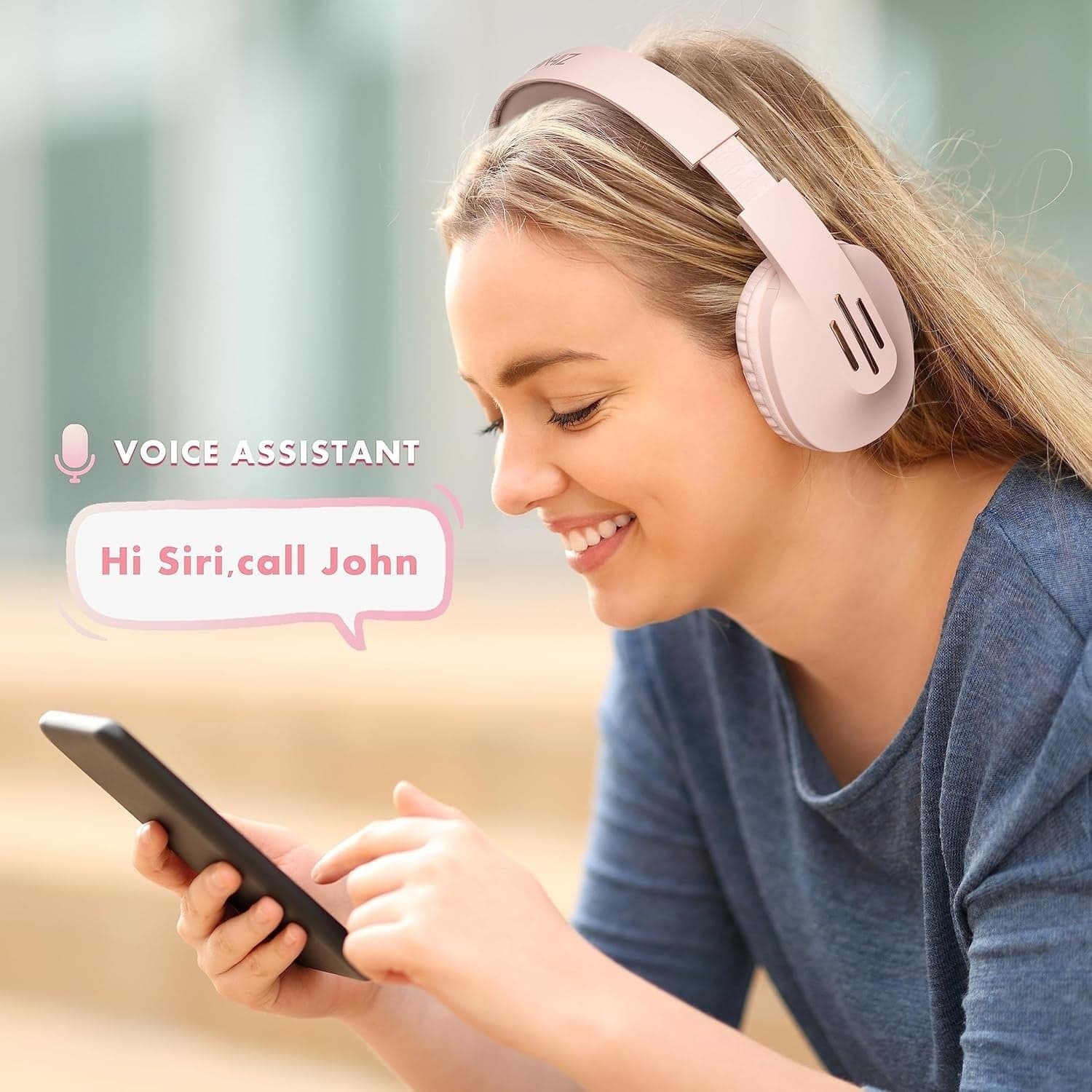 Cuffie Bluetooth ZIHNIC sovraurali wireless 5 modalità di equalizzazione HIFI - 5