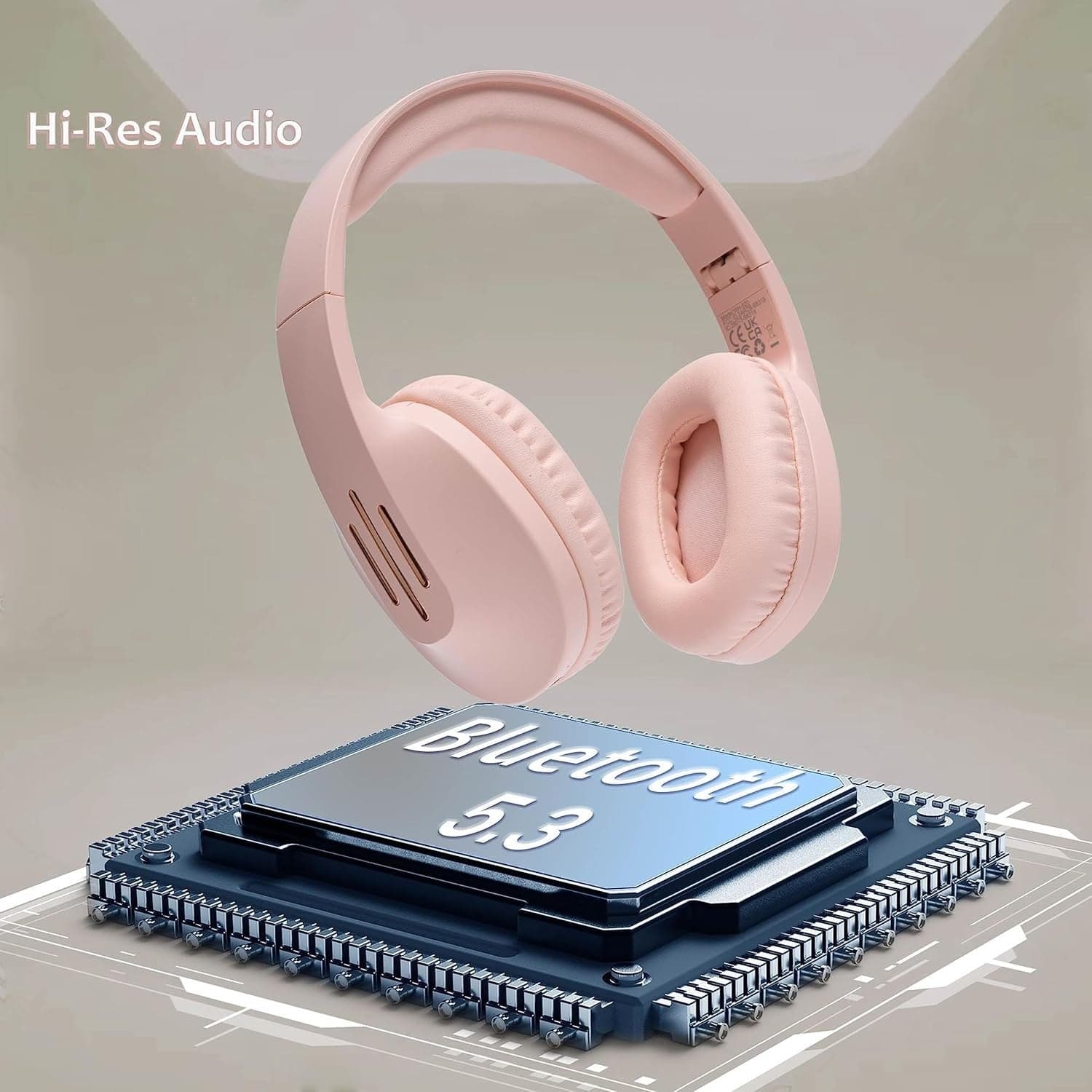 Cuffie Bluetooth ZIHNIC sovraurali wireless 5 modalità di equalizzazione HIFI - 4