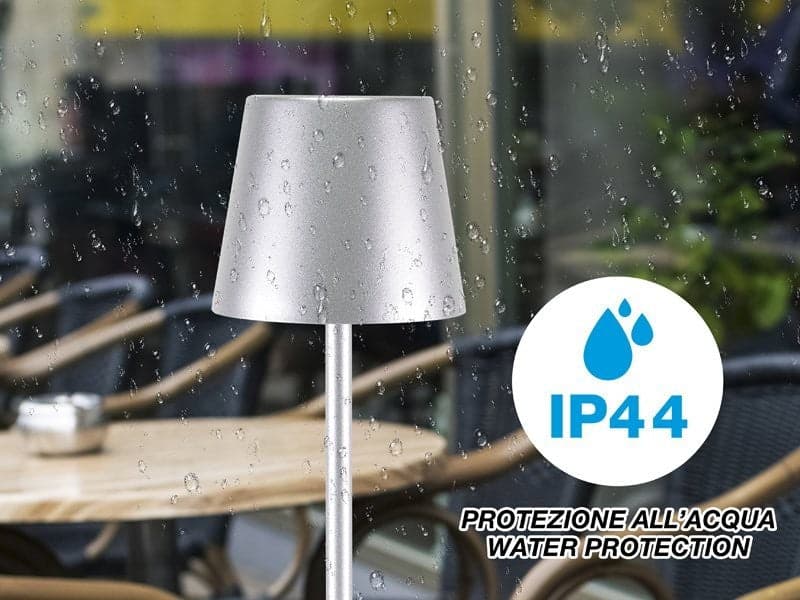 Lampada da Tavolo Senza Fili 2in1 Adattatore per bottiglie incluso Bper - 5