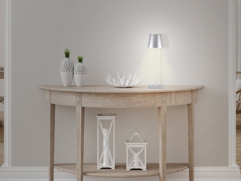 Lampada da Tavolo Senza Fili 2in1 Adattatore per bottiglie incluso Bper - 7