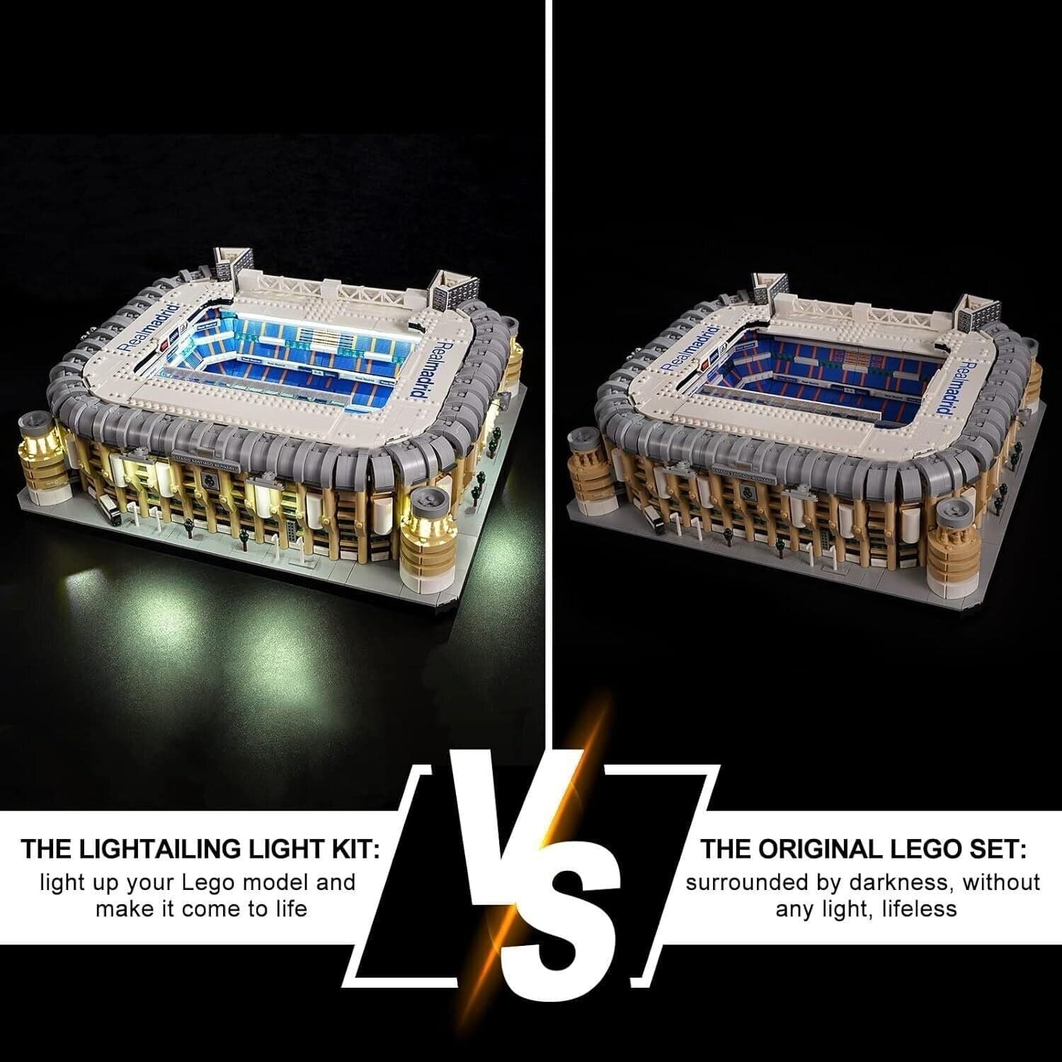 LIGHTAILING Kit di illuminazione a LED per Lego- 10299 Real Madrid – Stadio - 5