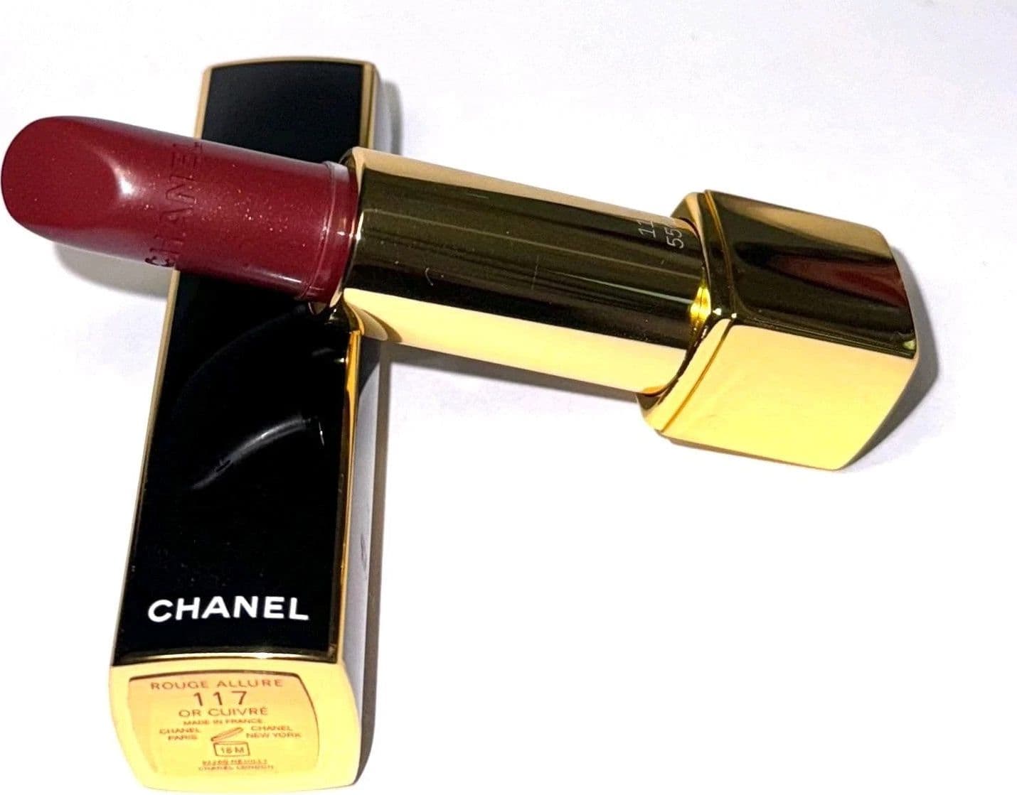 Chanel Rouge Allure colore labbra intenso luminoso 117 o Cuivré 3,5 g Rossetto - 4