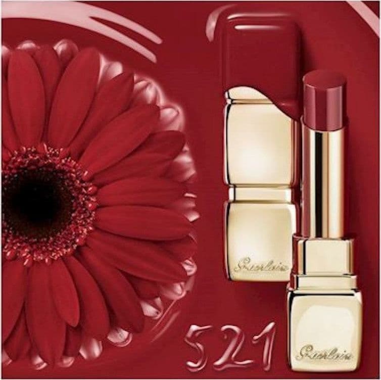 Guerlain KissKiss Shine Bloom Rossetto Brillante 521 Kiss To Say - 3