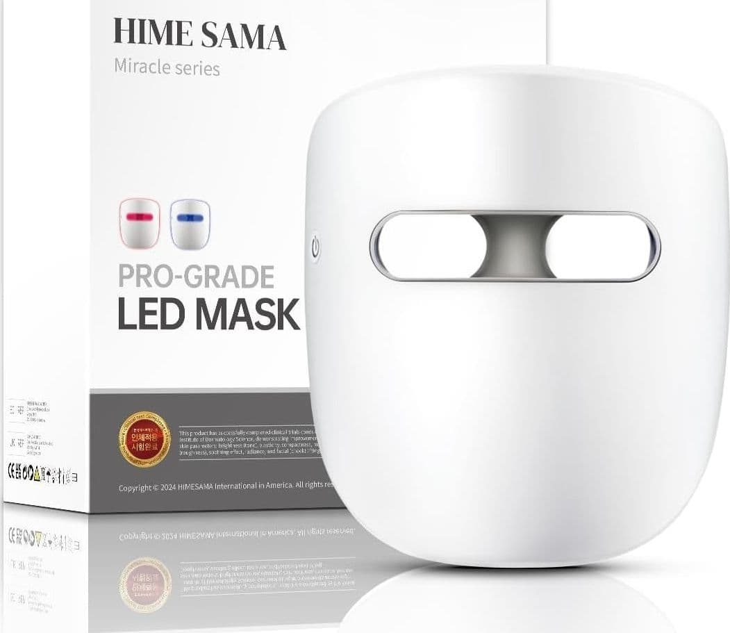 Maschera Viso LED, 8 Colori LED HIME SAMA Miracle ACE per la Cura della Pelle - 2