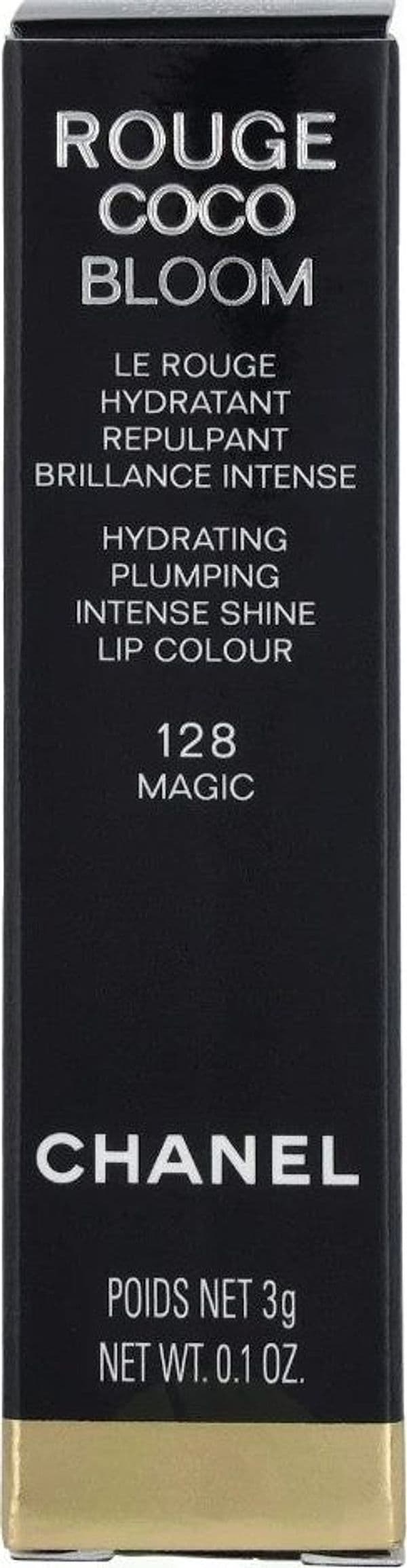 Chanel Rouge Coco Bloom Rossetto Idratante Rimpolpante Intenso Lucido n. 128 Mag - 2