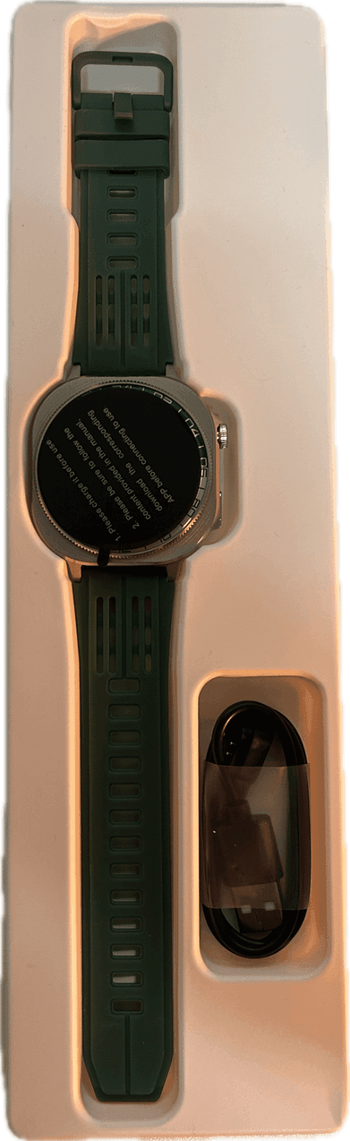 Smartwatch Uomo Donna 1.43" con Chiamate Bluetooth, IP68 Impermeabile (verde) - 6