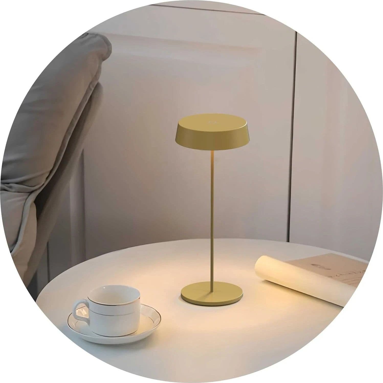 Palmina 901 lampade da tavolo senza fili lampade da tavolo ricaricabili Gialla - 8