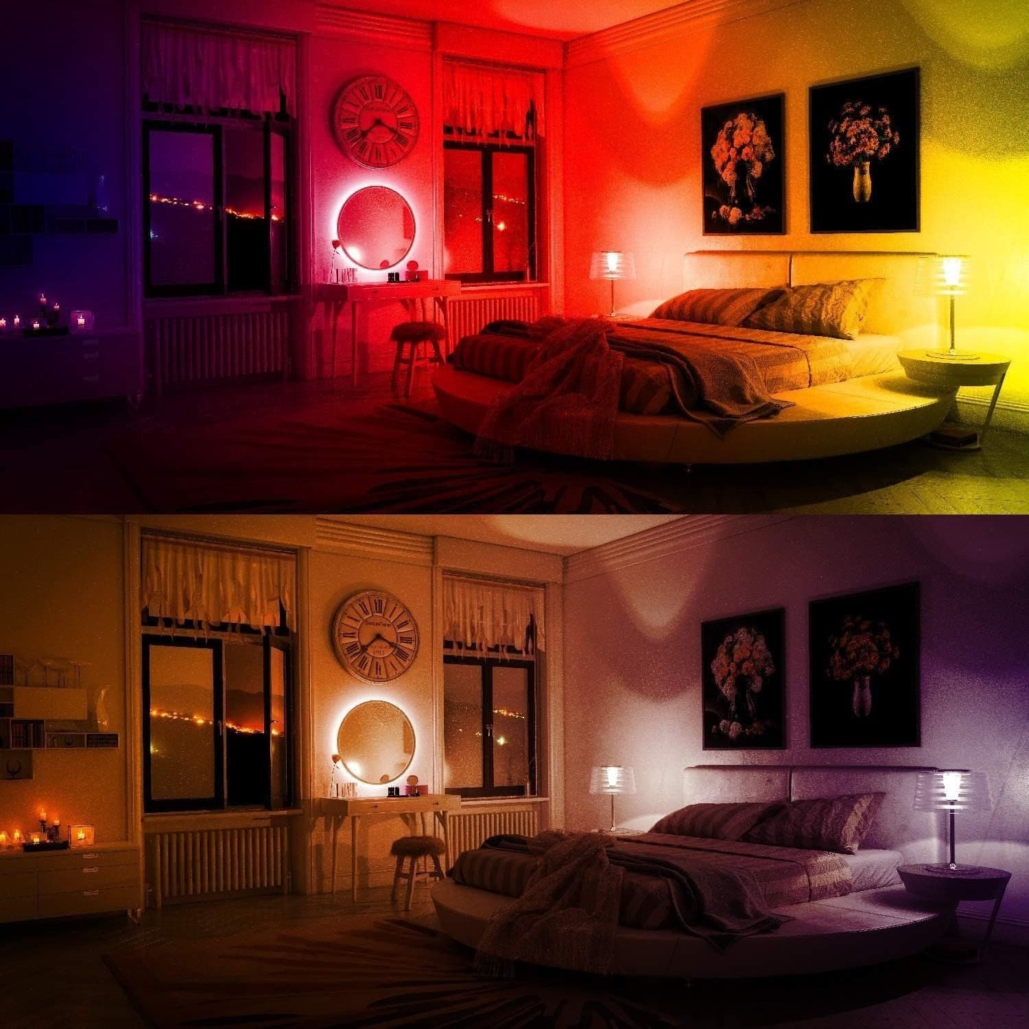 Superia Milano Lampadina SMART RGB + Bianco regolabile (2700K - 6500K) - 5