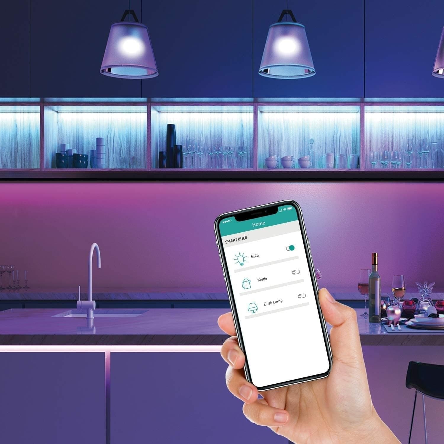 Superia Milano Lampadina SMART RGB + Bianco regolabile (2700K - 6500K) - 6
