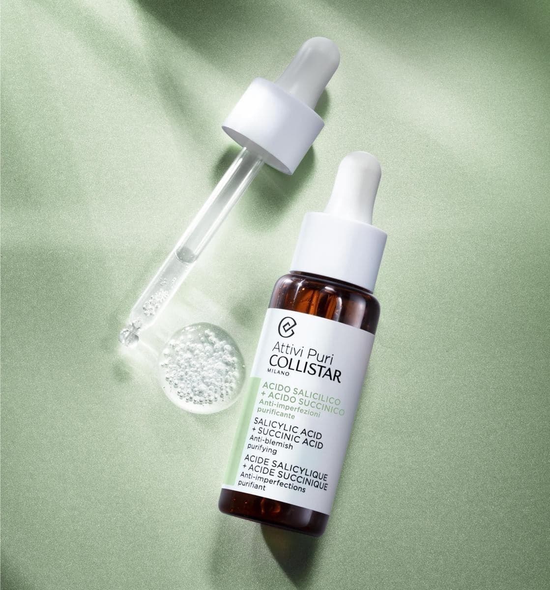 Collistar Attivi Puri Siero Viso Acido Salicilico Con Acido Succinico 30ml - 2