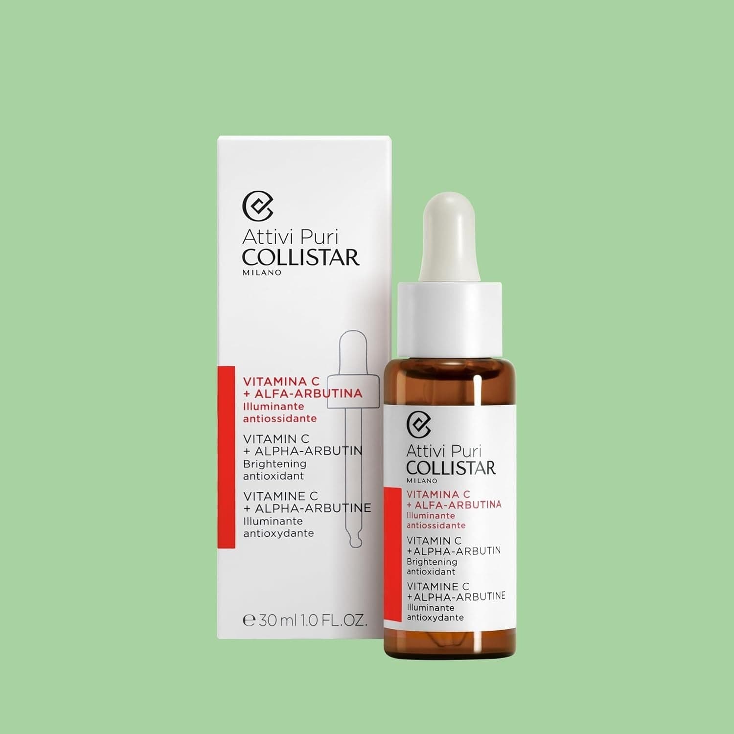 Collistar Attivi Puri Siero Vitamina C + Alfa-Arbutina Gocce Viso Anti-età 30ML - 4