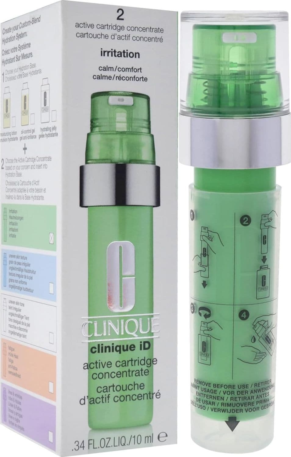 Clinique Id Active Cartridge Concentrate Irritation 10 ML siero lenitivo - 4