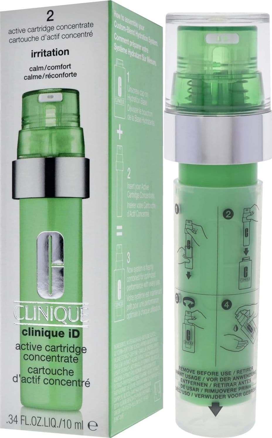Clinique Id Active Cartridge Concentrate Irritation 10 ML siero lenitivo - 5