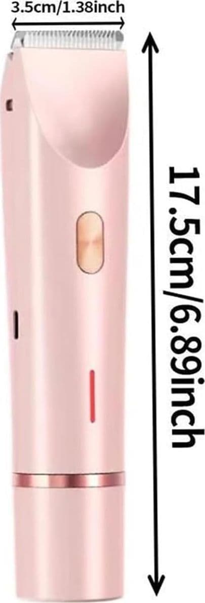 Rasoio elettrico a doppia testa 2in1 rasoio elettrico per bikini IPX7 impermeabi - 2
