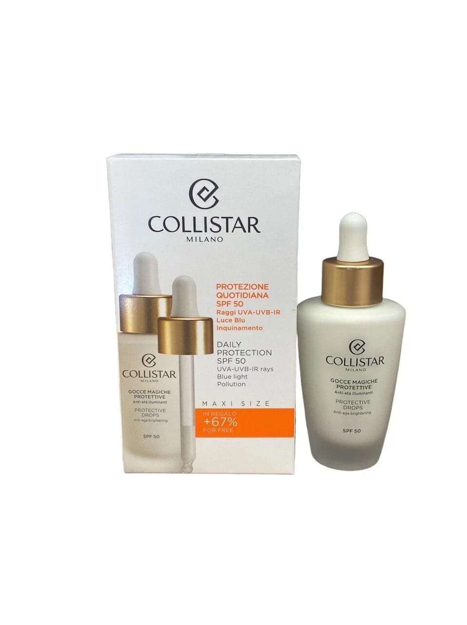 COLLISTAR GOCCE MAGICHE PROTETTIVE SPF50 ANTI-ETÀ ILLUMINANTI 50ml - 3