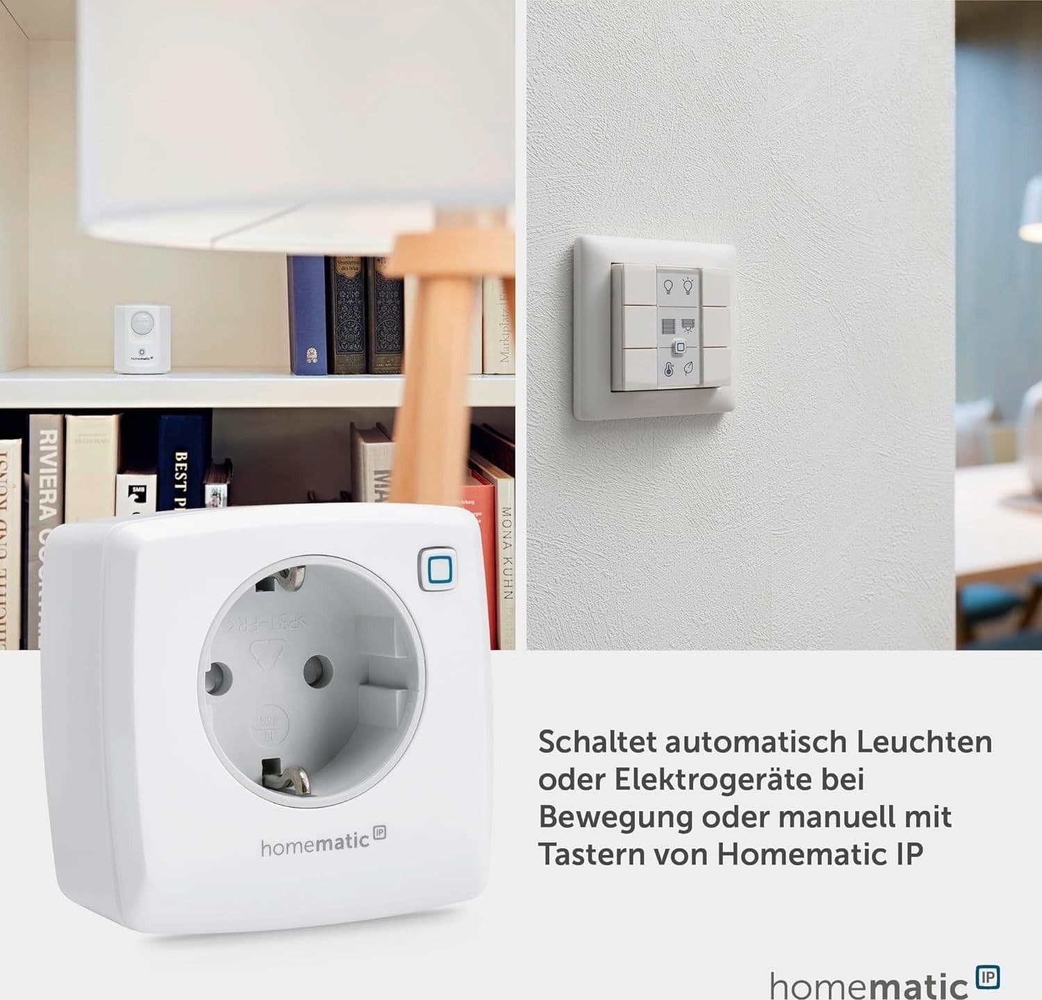 Presa Intelligente Schuko Smart Home App Controllo Vocale Timer Homematic - 6