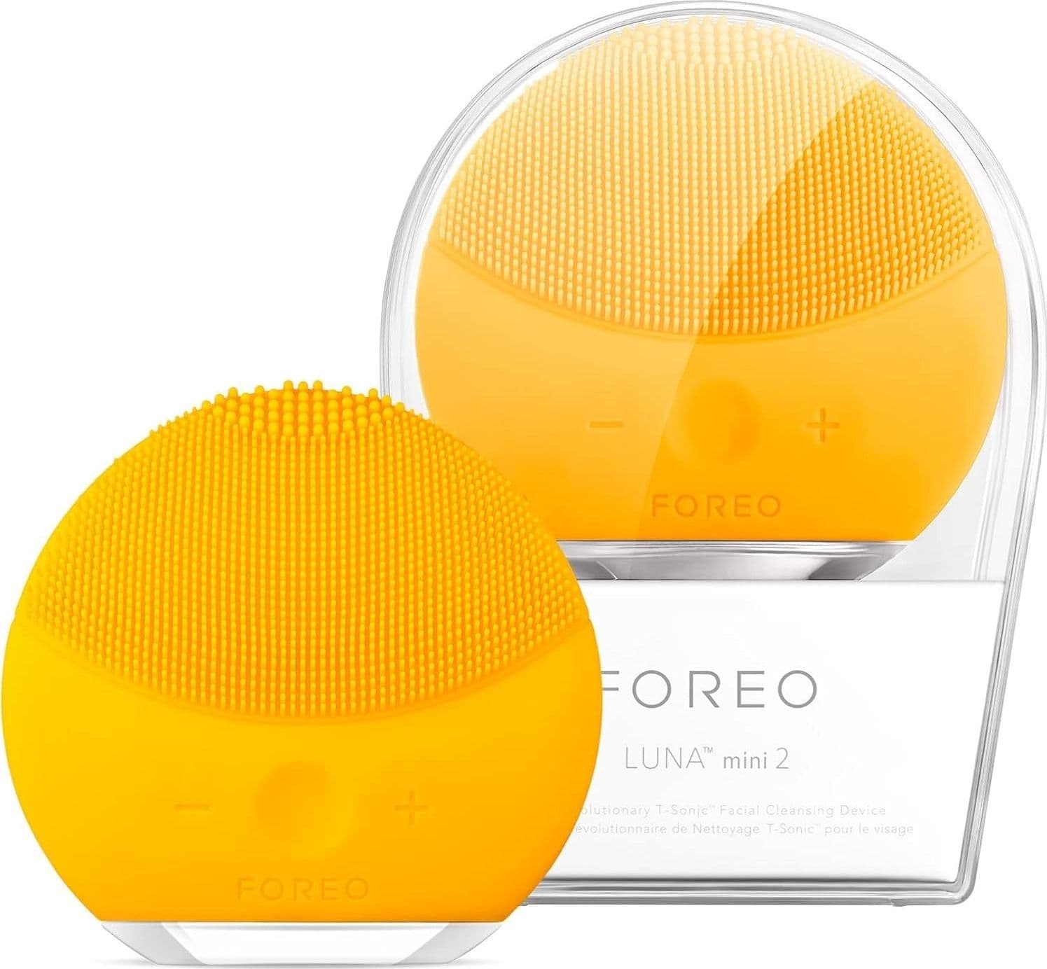 Spazzola Pulizia Viso Sonica Silicone 3 Zone Massaggio Pelle USB Compatta Foreo