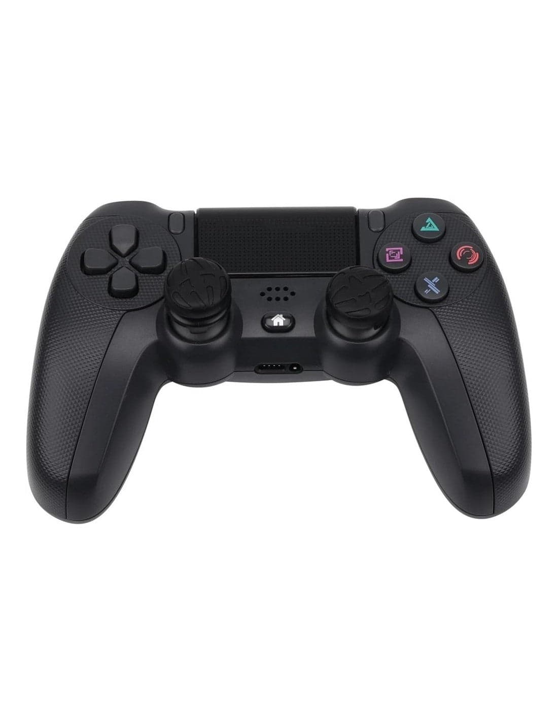 Controller Wireless compatibile con PS4 PS3 PC 6 Assi Touch Cuffie Grip 8pz Nero